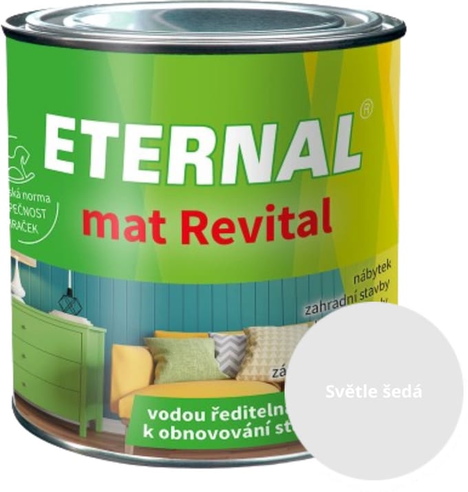 Eternal MAT Revital 0,35 kg, Lichtgrijs (RAL7035)