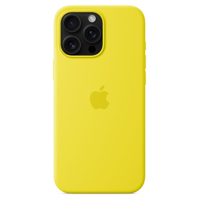 Silicone Backcover MagSafe voor de Apple iPhone 16 Pro Max - Star Fruit