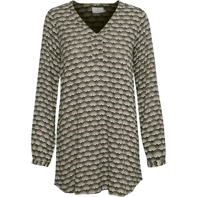 Vrouwentuniek KAFFE Bellen Amber