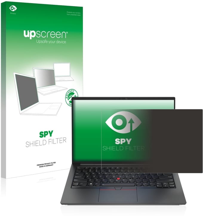 upscreen - privacyscherm voor Lenovo ThinkPad E14 Gen 4 - privacy filter screenfilter Blauwlichtfilter