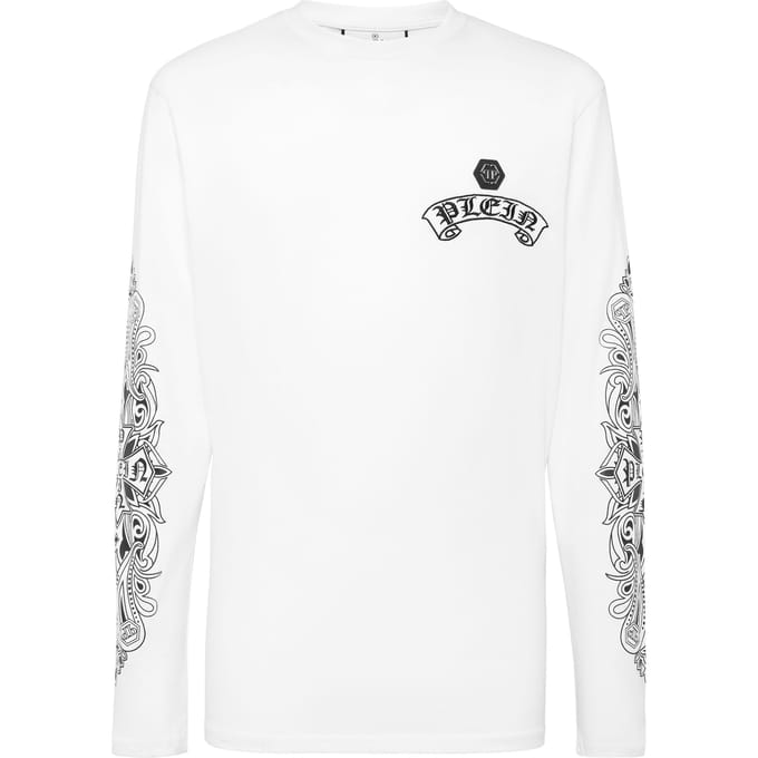 Long Sleeve T-Shirt Chrome Crest