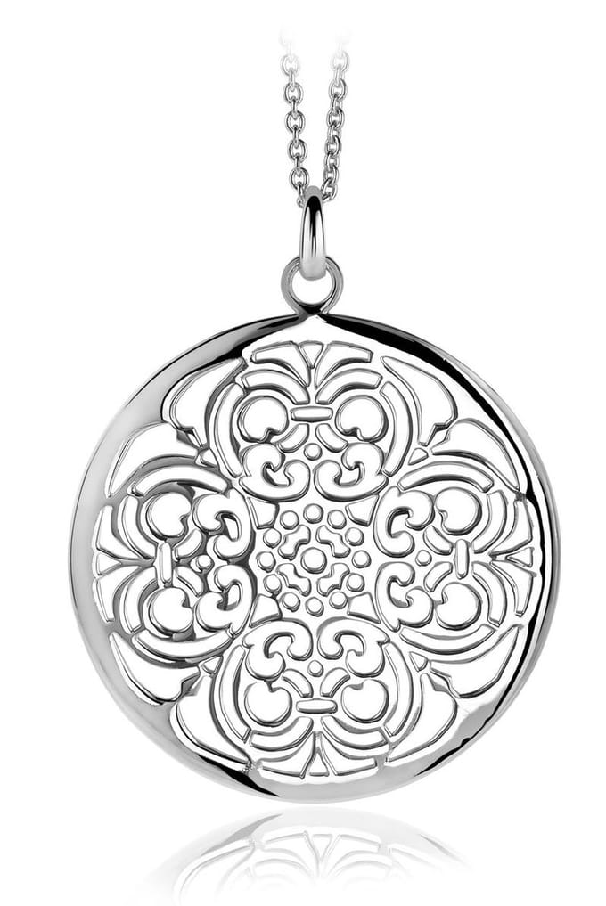 Orphelia Pendant + Chain Big Circle ZH-6034