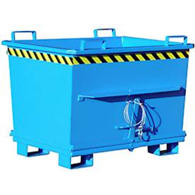 Bodemklepcontainer BKB 700, blauw