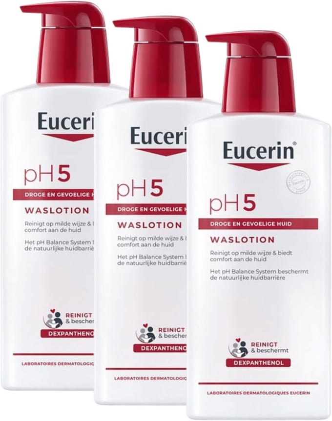 Eucerin Ph5 Waslotion Met Pomp Voordeelverpakking - 1200 ml