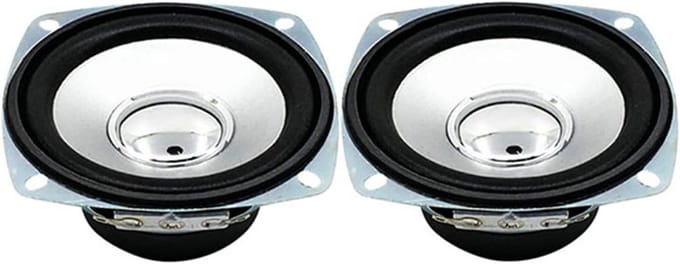 Draagbare Audio Luidspreker - Geluid Speaker Unit - Home Cinema - Full Range Geluid - 3 Inch - Zwart