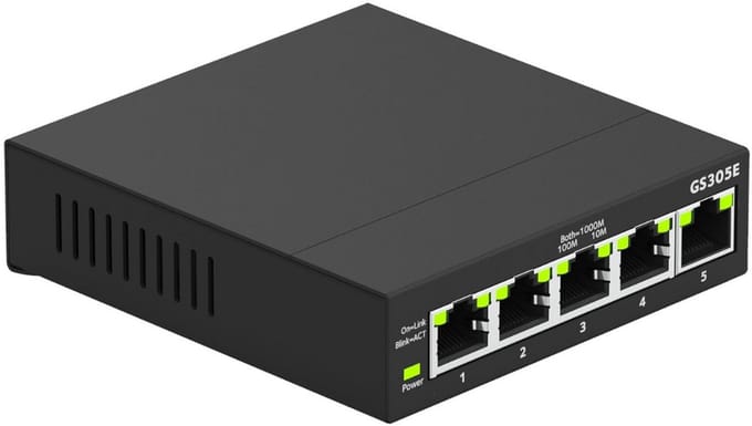 ApexArte® Netwerk Switch - Netwerk Splitter - Unmanaged