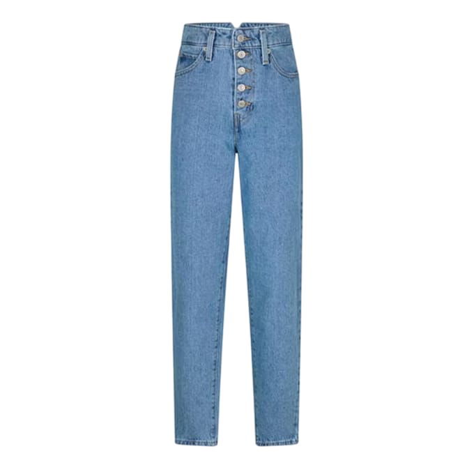 Levis Dames Notch Mom Jeans (Denim)
