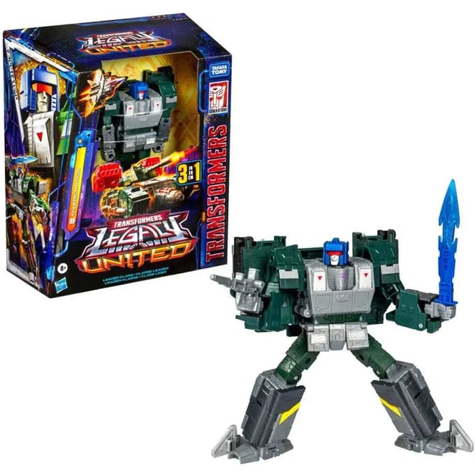 Hasbro Transformers Generations Legacy United Leader Class Action Figure Overcharge 19 cm Action Figuur
