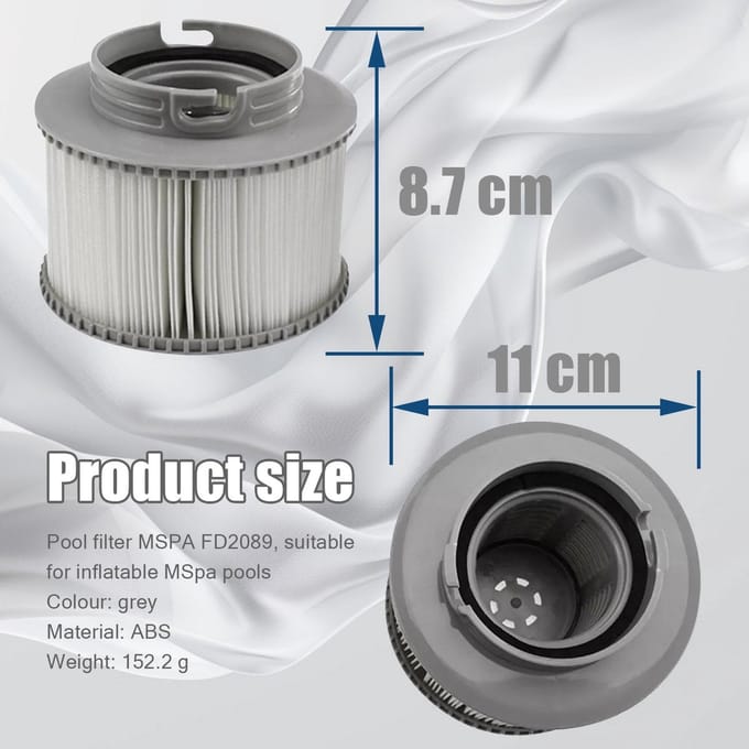 Filter Geschikt voor opblaasbare MSpa-zwembaden FD2089 1 Pack