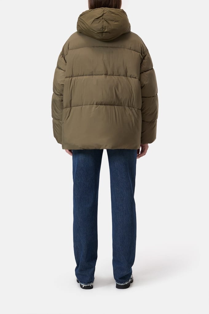 Closed Cropped Puffer Jacket Ver Green Taglia: L | Giacche invernali Outlet | Donna | Verde