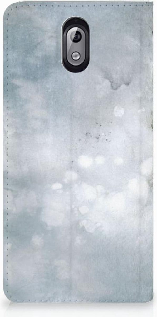 Bookcase Nokia 3.1 (2018) Painting Grey