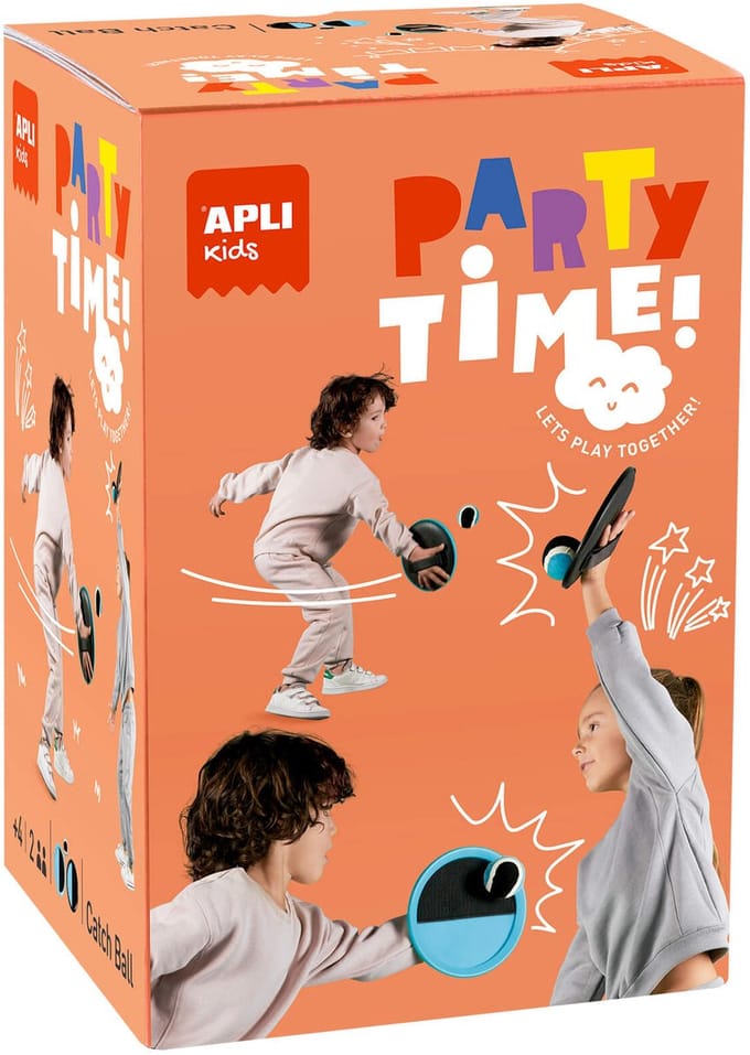 Zelfklevende-ballenset voor kinderen 'Feesttijd'