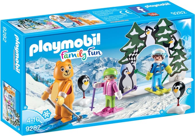 PLAYMOBIL Skischooltje  - 9282