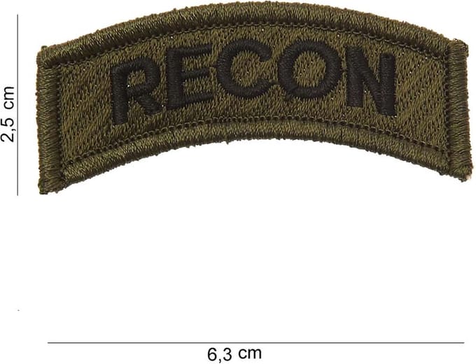 Embleem stof recon