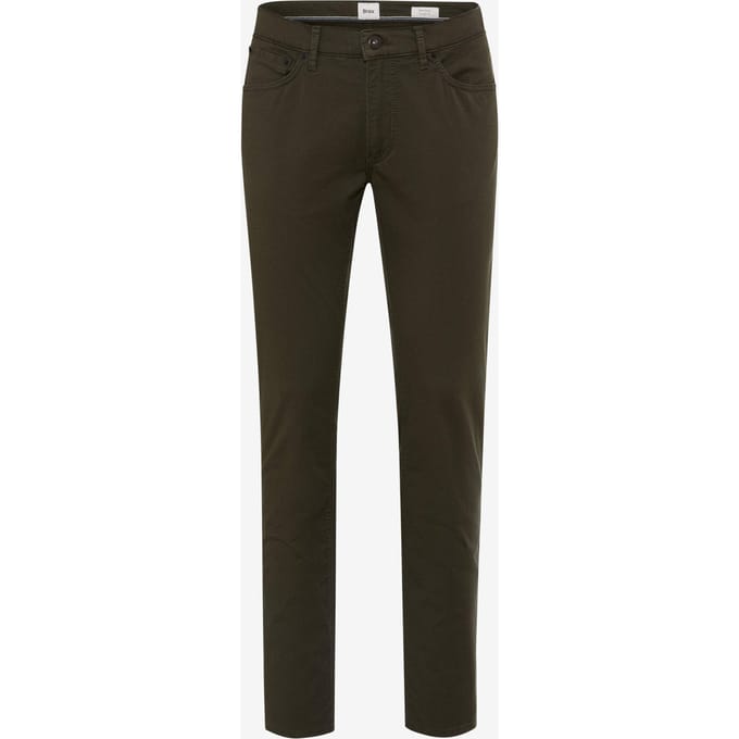 Brax Heren Jeans  Style CHUCK PINE, groen, maat 34/32
