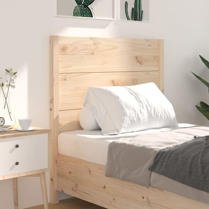 vidaXL - Hoofdbord - 96x4x100 - cm - massief - grenenhout