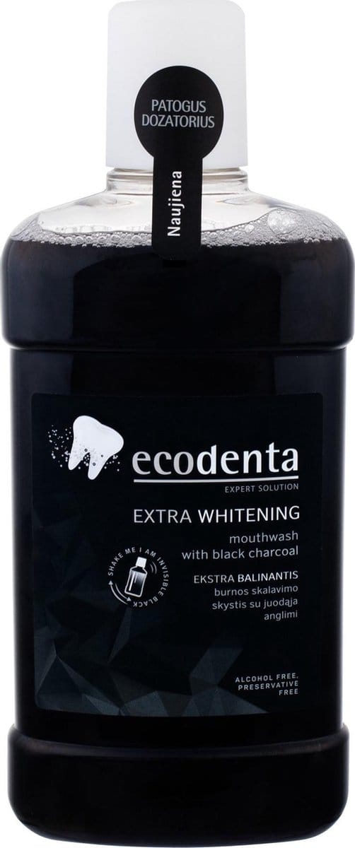 Ecodenta Mondwater Black 500 ml