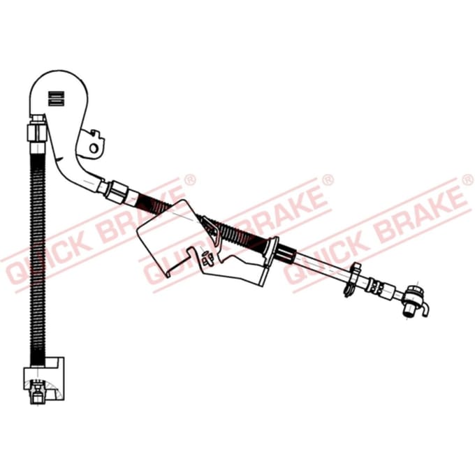 Remleiding QUICK BRAKE 50.704X