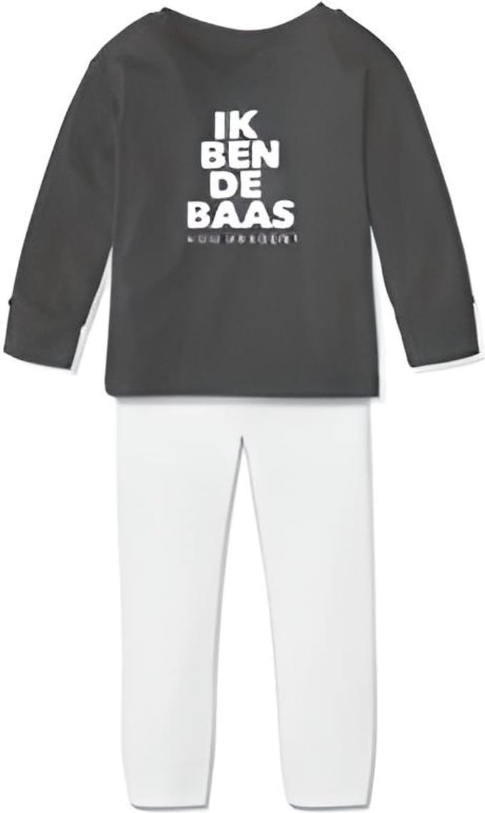Jongens pyjama Tukk Jammies ik ben de baas pyjama Maat 92