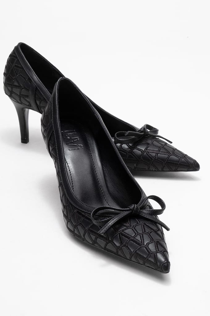 Camden Strik Spitse Neus Pump
