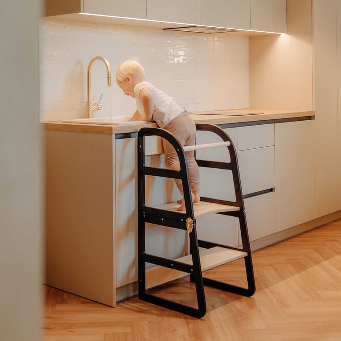 Kitchen Tower - zwart