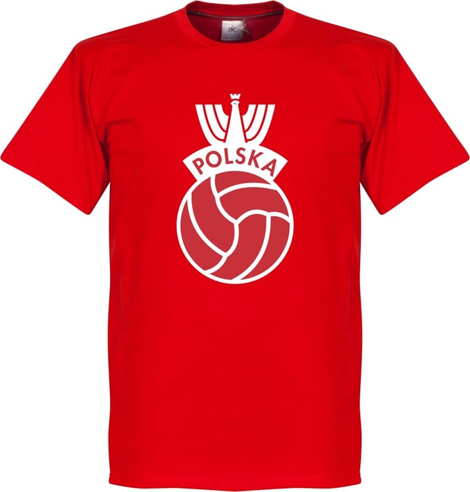 Polen Vintage Logo T-Shirt - Rood - XS