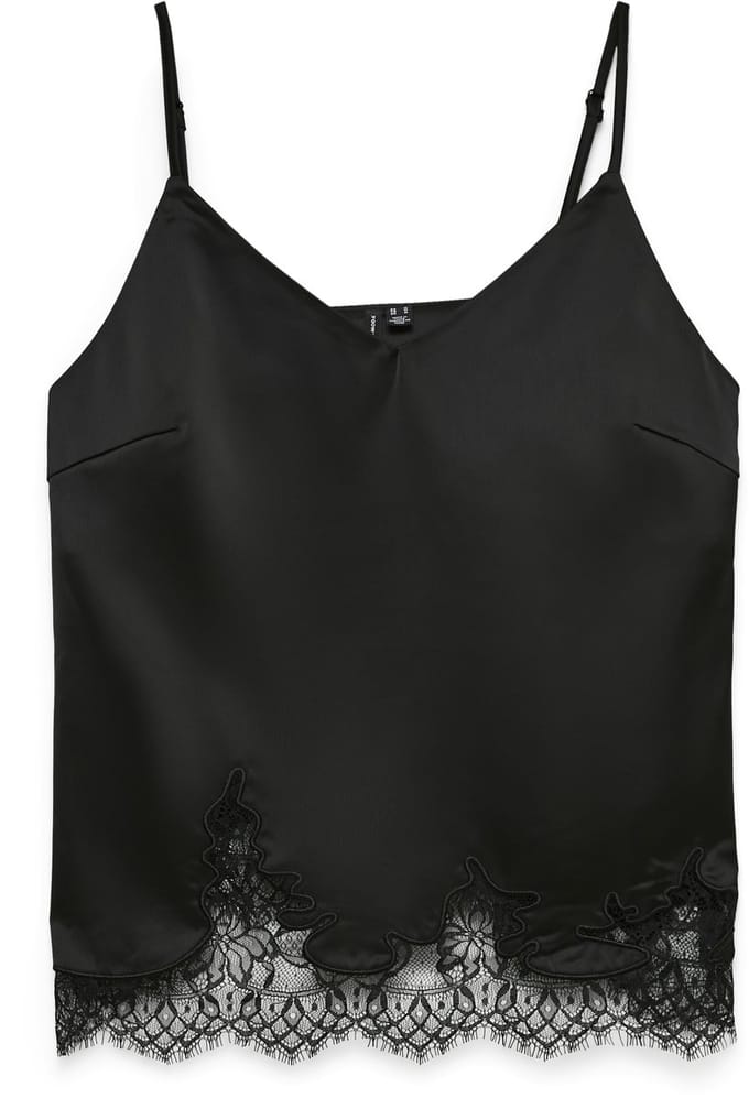 VERO MODA - VMGINNY SINGLET BOTTOM LACE TOP EXP - Dames - Blouses