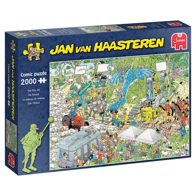 Jan van Haasteren - De Filmset - 2000 stukjes puzzel