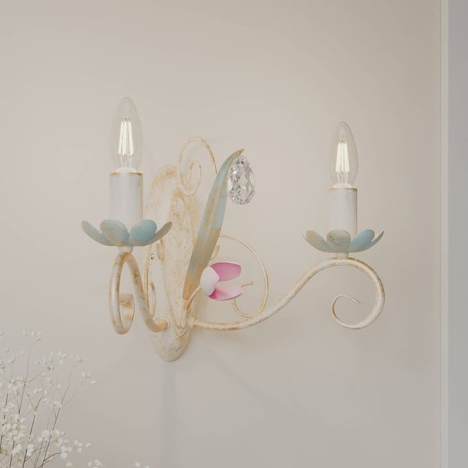 Luminex Wandlamp Luce als luster, 2-lamps