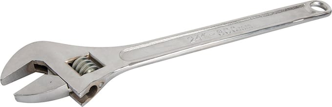 Verstelbare moersleutel Lengte 600 mm - kaak 57 mm