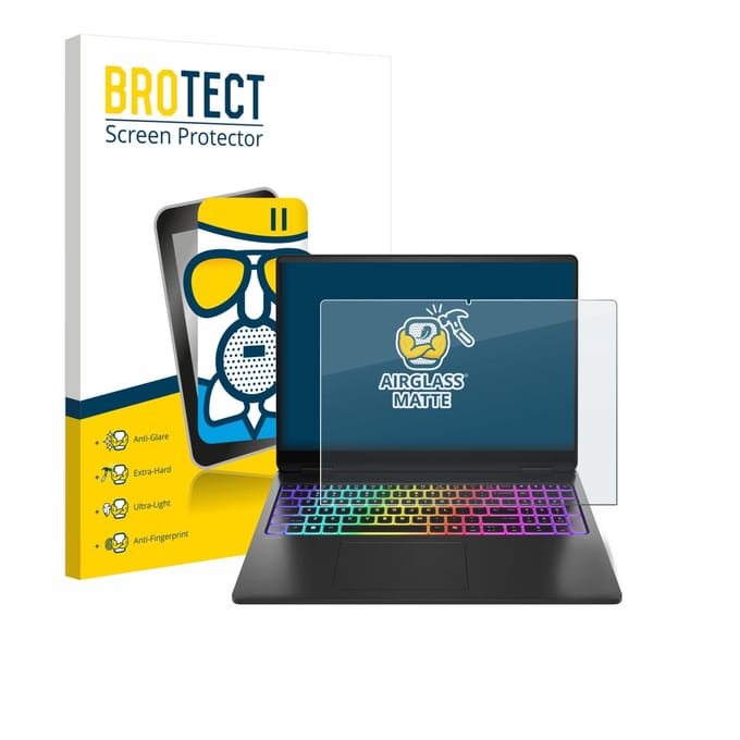 BROTECT - Screenprotector voor HP Omen Max 16 - Folie Beschermfolie Beschermglas matte