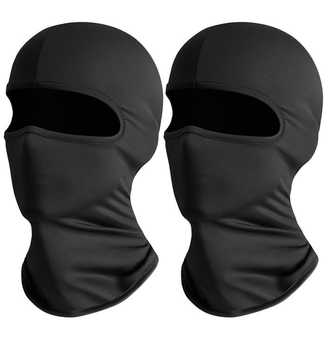 Livé® Balaclava Set – 2-Pack Ademend Ski Masker – Unisex Sportmuts