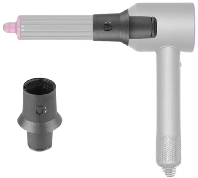 Geschikt voor Dyson Haardroger Adapter | Verloopstuk met Vergrendeling, Koppelstuk Accessoire voor Dyson Supersonic