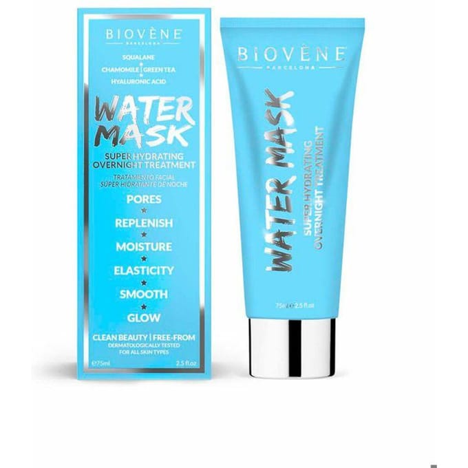 Biovene, Masque à l'eau, Hydratant, Masque peel-off, Nuit, Pour le visage, 75 ml