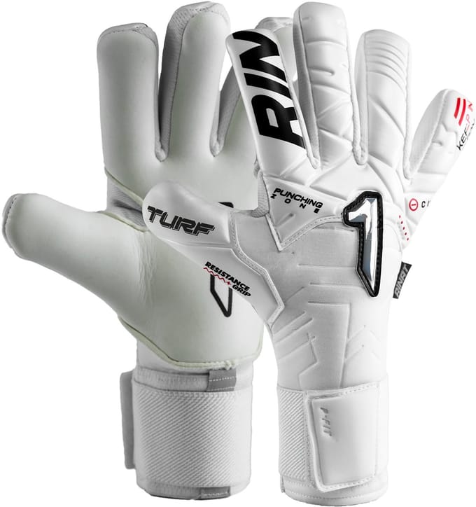 Rinat Kratos Turf Basic Junior Keepershandschoenen Wit 5 Kinderen