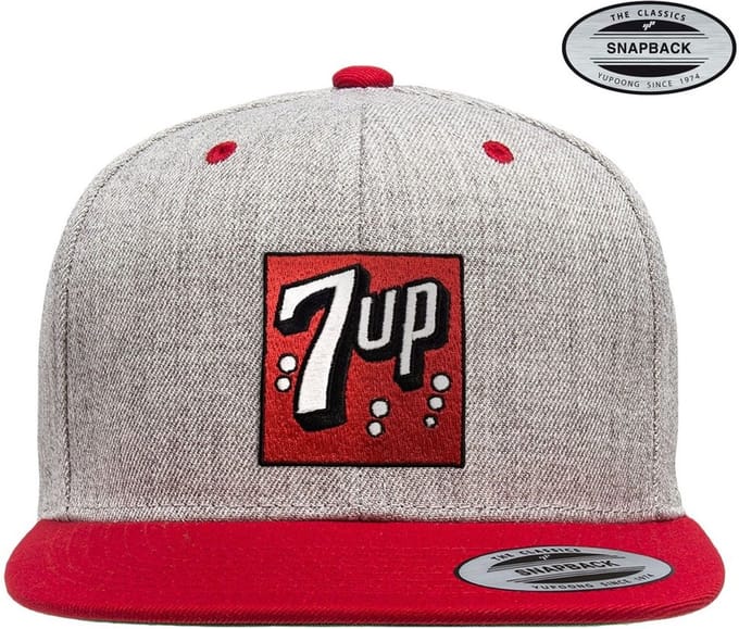 7Up Snapback-pet met retro-logopatch IMG-91-7UP9901-CB27