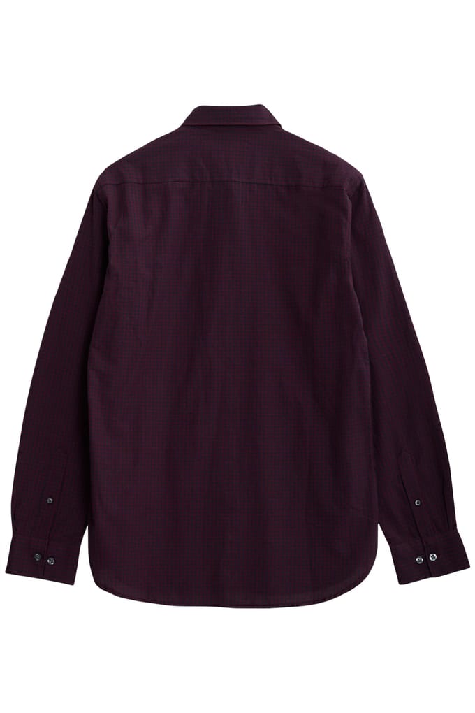 French Connection Gingham Ls Chateaux/marine Größe: S | Business hemden Outlet | Herren