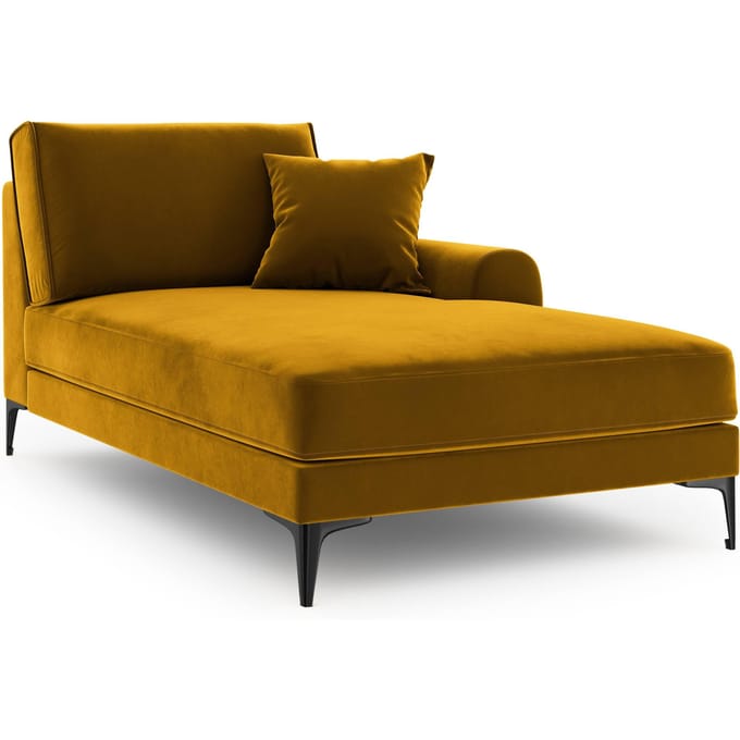 Chaise longue Madara rechts velvet | Mazzini Sofas