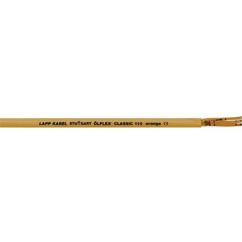 LAPP ÖLFLEX® CLASSIC 110 ORANGE Stuurstroomkabel 4 G 1 mm² Oranje 19706/100 100 m