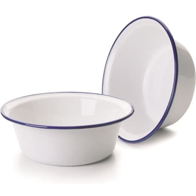 Bol - IBILI - 905124 - Acier - Blanc - 24 x 24 x 8 cm