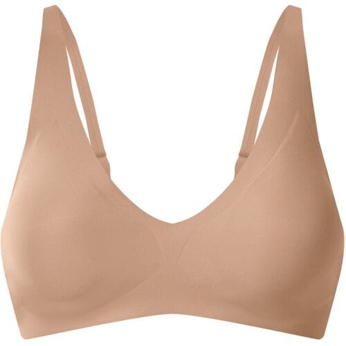 ESMARA Dames lasercut-bh zonder beugels - onzichtbaar & seamless (Lichtbruin, S (36/38))
