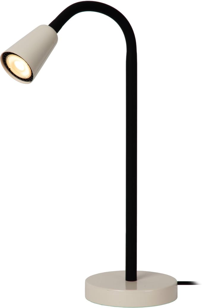 Lucide JASPER - Tafellamp - 1xGU10 (MR16) - Beige - Essential