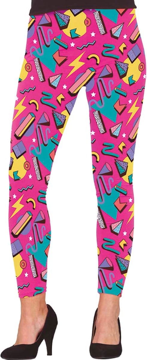 Fiestas Guirca - Roze legging dames 80's L