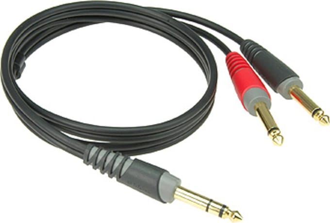 Klotz Insertkabel / jack, 6 m AY1-0600, goudcontacten - Insert kabel