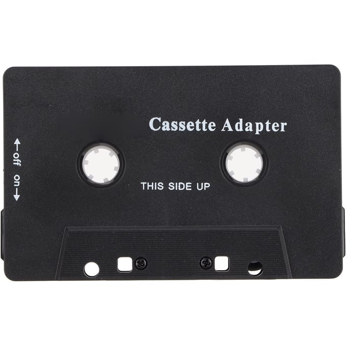 Bluetooth Cassette Adapter Ruisonderdrukking Stereo High Fidelity Tape AUX-ontvanger voor Auto Tablet black
