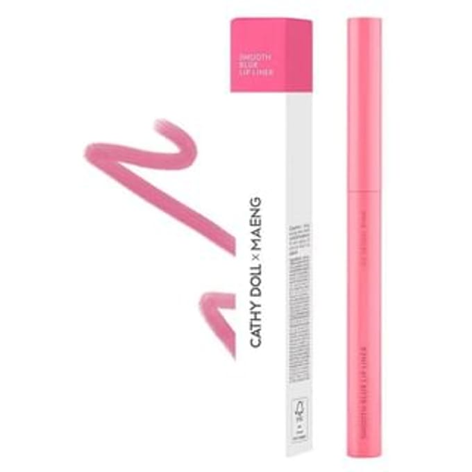 Cathy Doll - x Maeng Smooth Blur Lip Liner 02 Seoul Pink