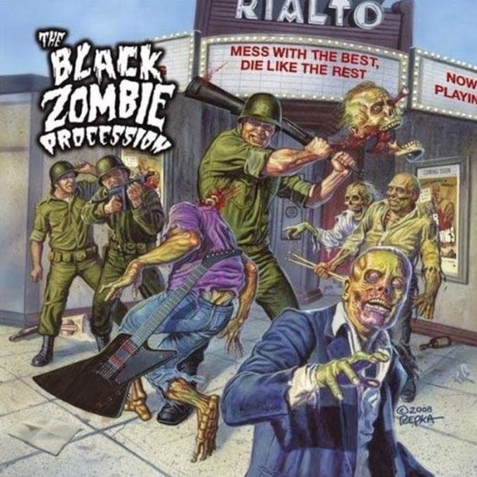 Black Zombie Procession - Mess With The Best, Die Like The Rest (CD)