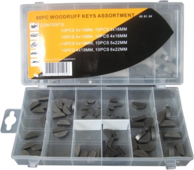 Dragon-Tools Halve Maan - Spie Assortiment - 80 delig
