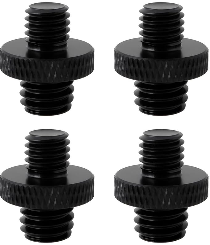 Dailygoods - 4 Stuks Statief Draad Adapter voor Camera Apparatuur