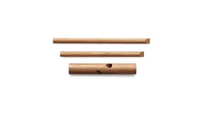 Normann Copenhagen - Sticks kledingkast - eiken - bruin